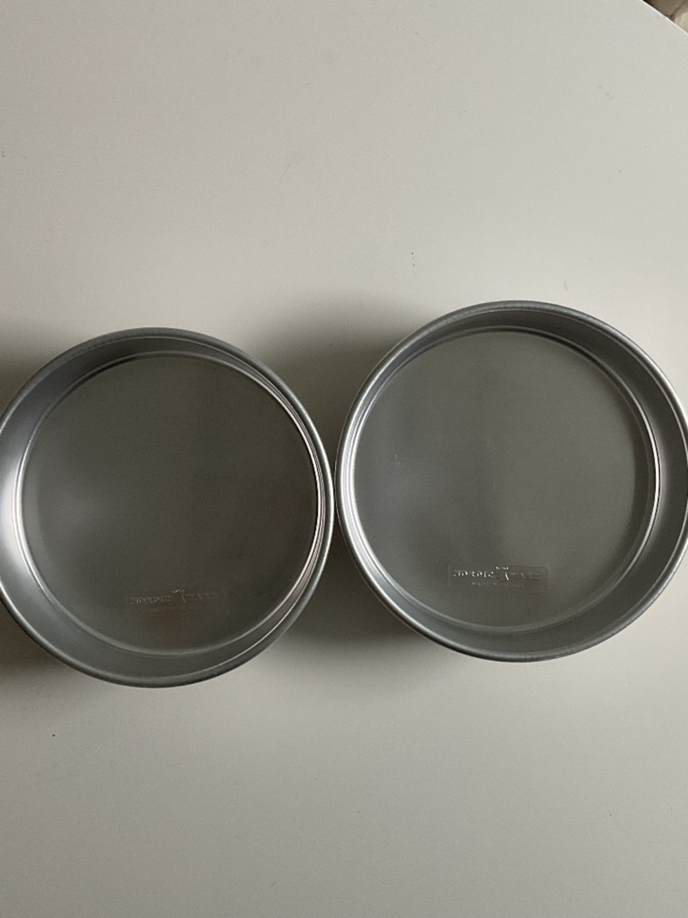 Nordic Ware 2 Piece Round Cake Pan Set Aluminum Baking